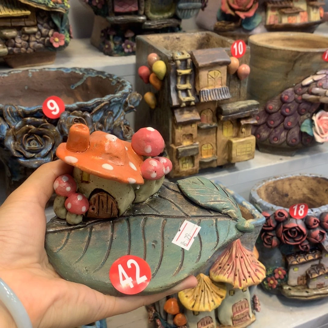 红陶20CM（含）-50CM（不含）42蘑菇