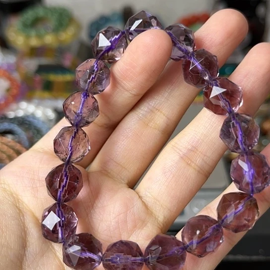 水晶手链未镶嵌矿坑