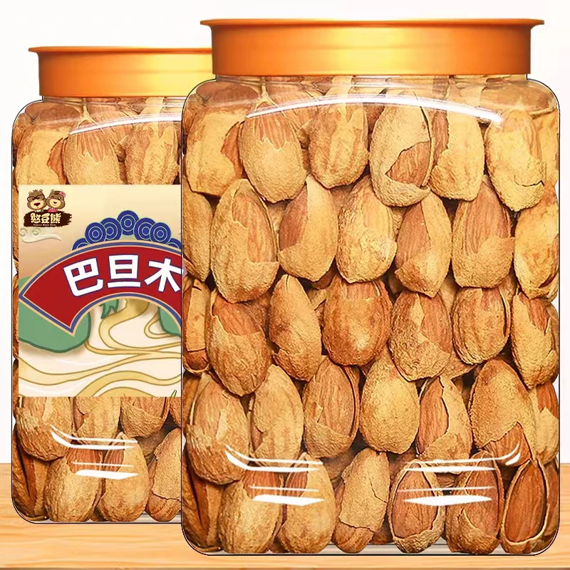 2023新货巴旦木250g500g称斤盐焗扁桃杏仁干果巴达木休闲坚果零食