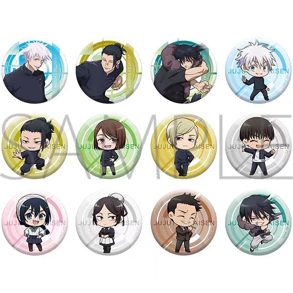 拆包 正版日谷【咒术回战】怀玉·玉折第二期animate限定战斗吧唧Q版