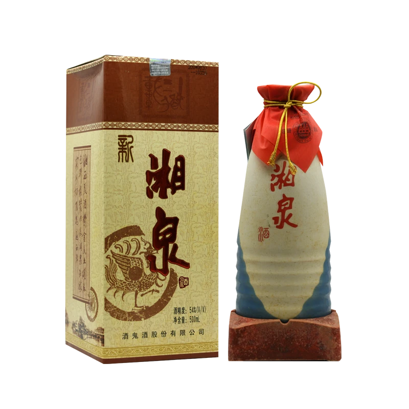 酒鬼【2004年产】酒鬼新湘泉礼盒装年份白酒54度500ml