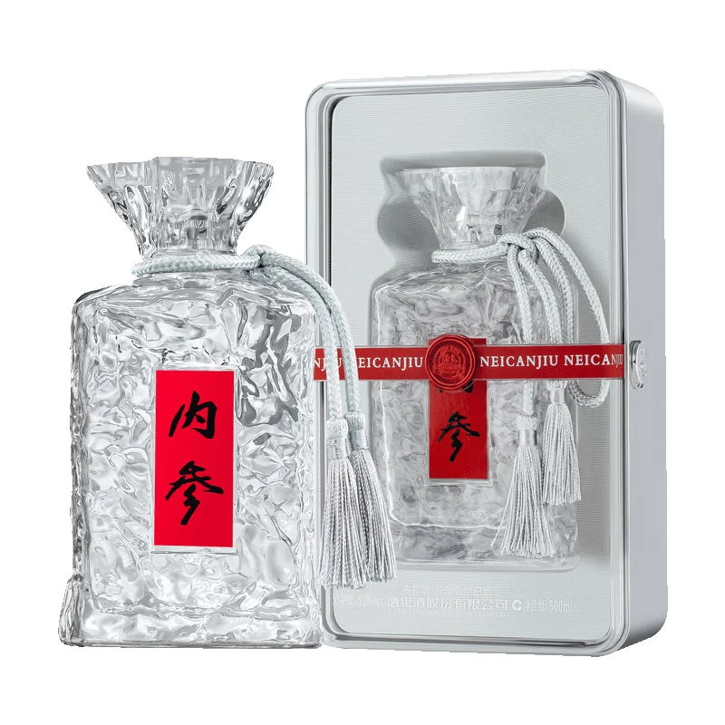 酒鬼内参水晶版 馥郁香型 高度高端白酒 送礼自饮52度500ml*1瓶