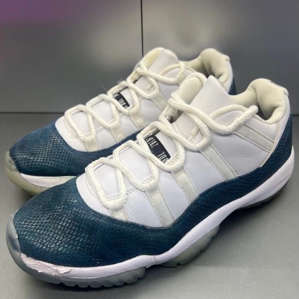 45码/aj11 low 蓝蛇/二手鞋/无盒