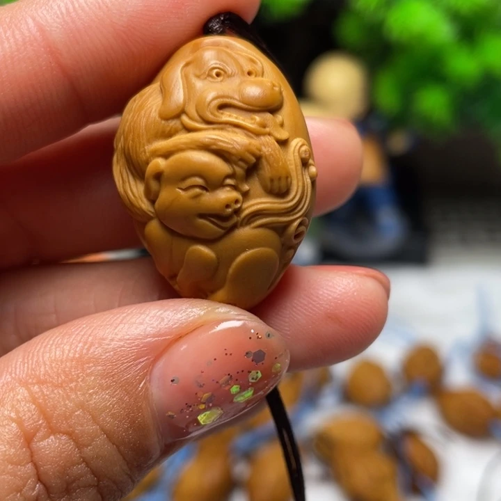 橄榄核核雕橄榄核