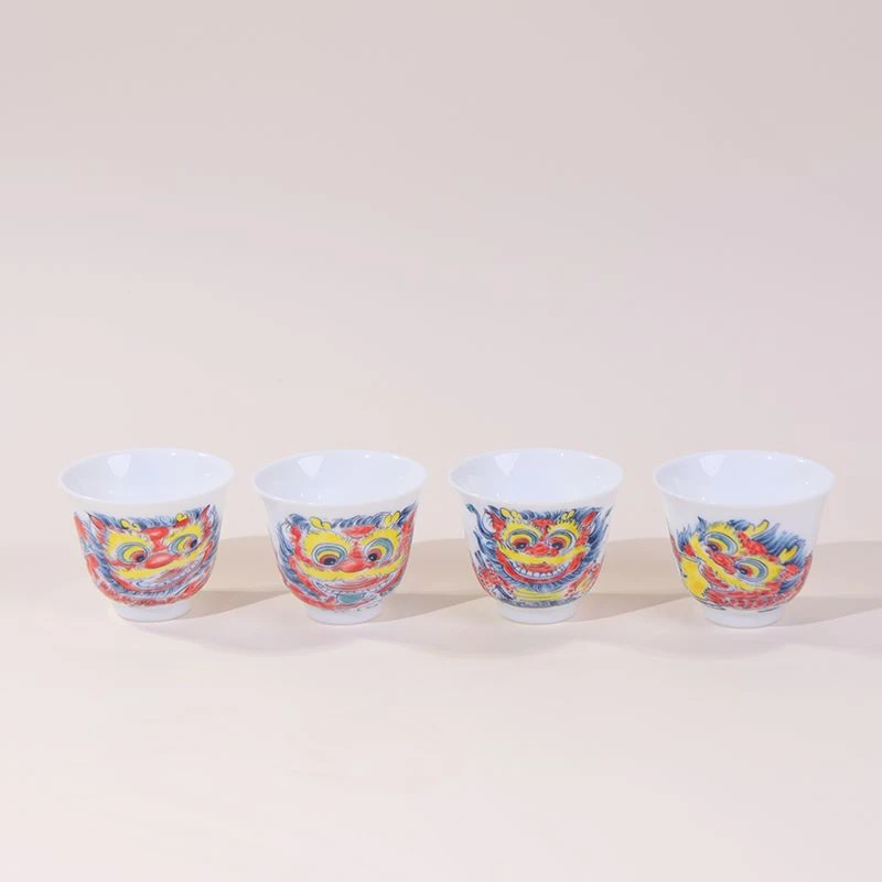 昨明国风国潮遇见景德镇四客杯 主人杯礼盒