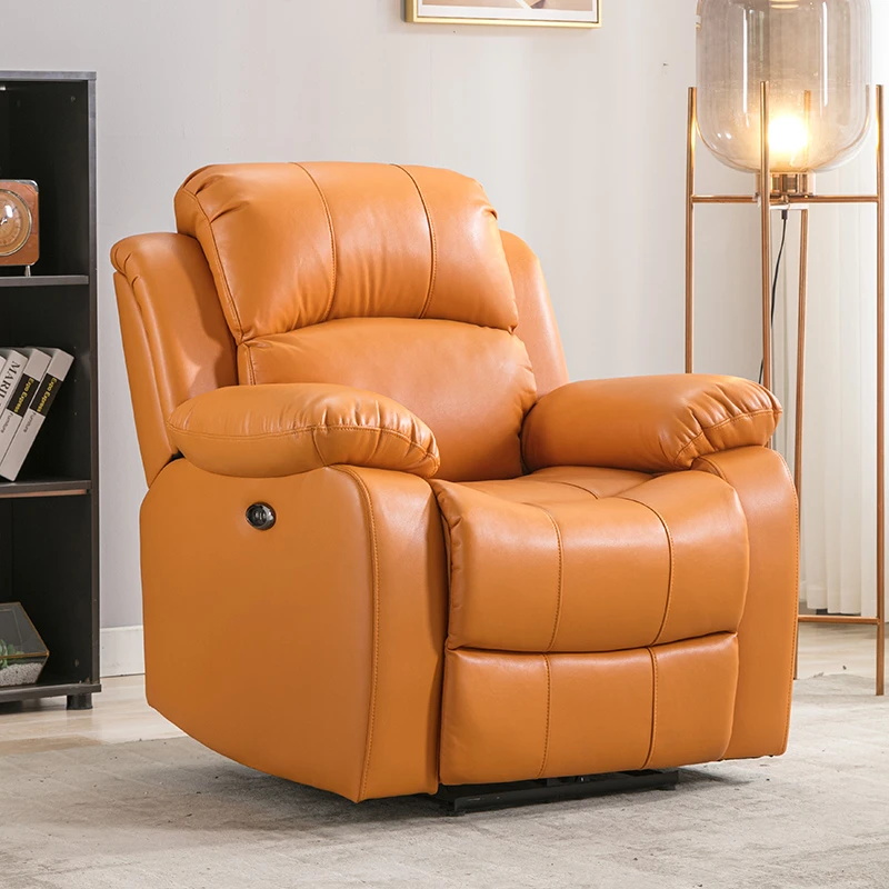 苏安轻奢头等太空舱沙发可摇转懒人电动加热按摩多功能沙发椅客厅