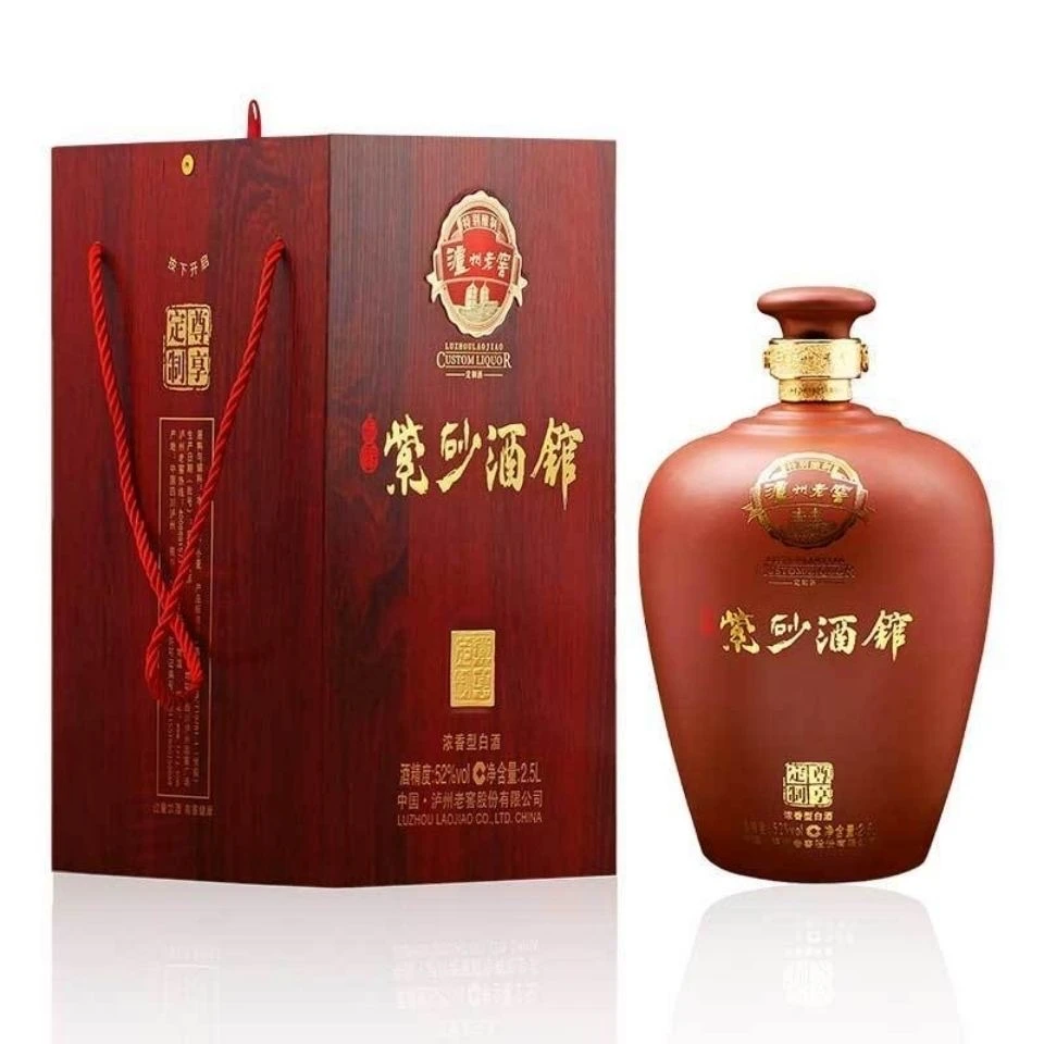 泸州老窖紫砂酒馆 浓香型白酒 【Z】 52度2500mL*1瓶