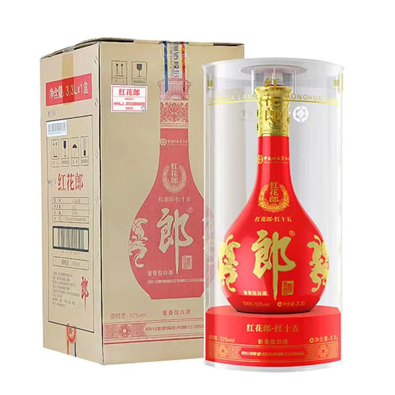 郎酒红花郎十五年 酱香型白酒【Z】 2022年53%Vol3.3L