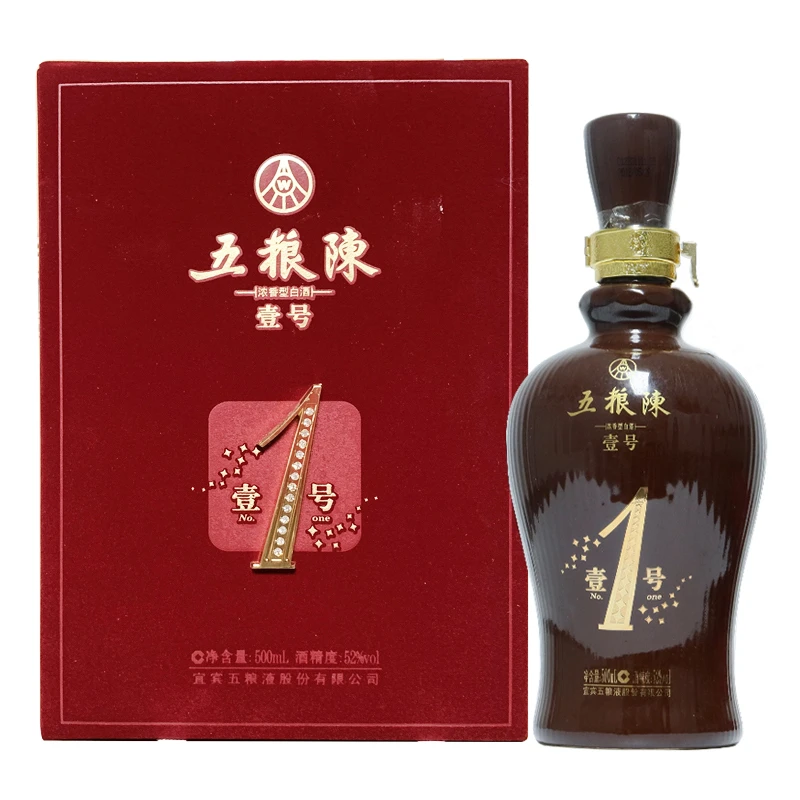 五粮液股份公司出品 五粮陈壹号 浓香型 2012年52度500mL*1瓶