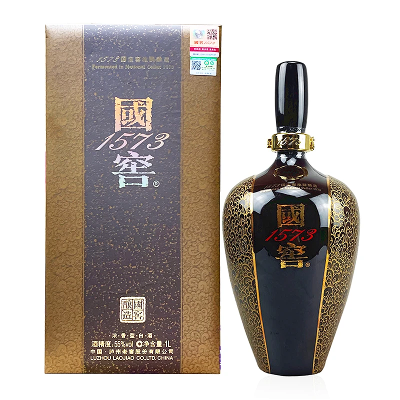 国窖1573金榜题名礼盒 浓香型白酒 【D】55度1000ml*1瓶