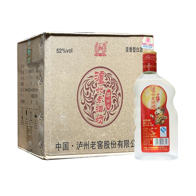 泸州老窖老酒坊醉开心 浓香型白酒 2014年52度450mL
