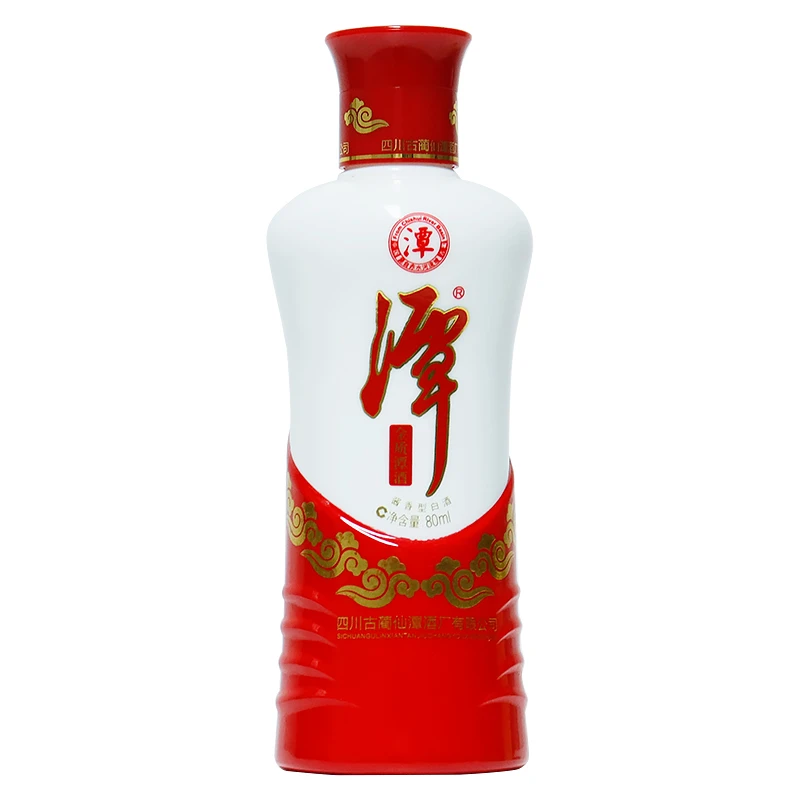 潭酒金质潭酒 酱香型白酒 2017年51度80ml*1瓶