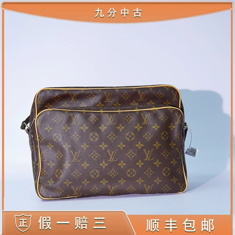 95新 LouisVuitton/路易威登 LV横版双层相机包大号/植鞣革换新