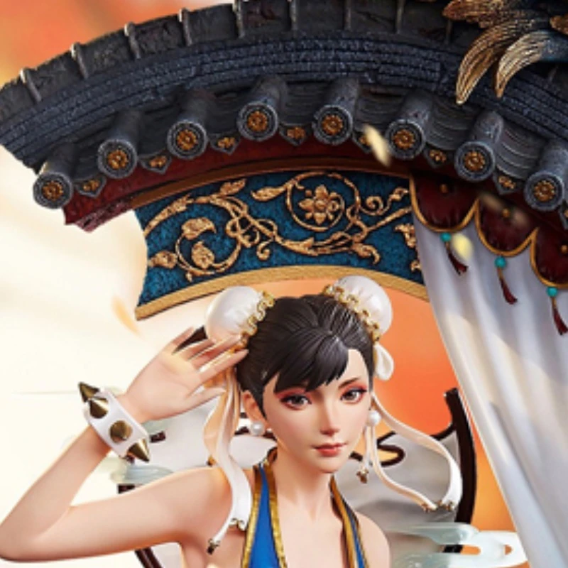 【YJ现货】拳皇系列手办  春丽 美少女  雕像摆件