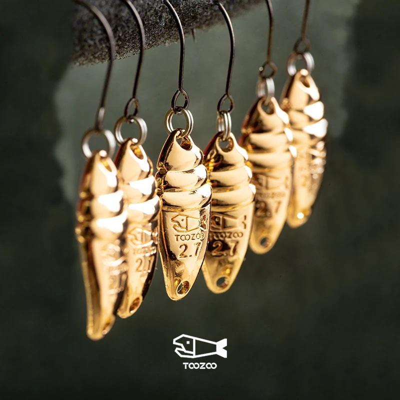 TOOZOO天宗路亚亮片冰淇淋马口亮片鲈鱼翘嘴马口军鱼路亚假饵亮片