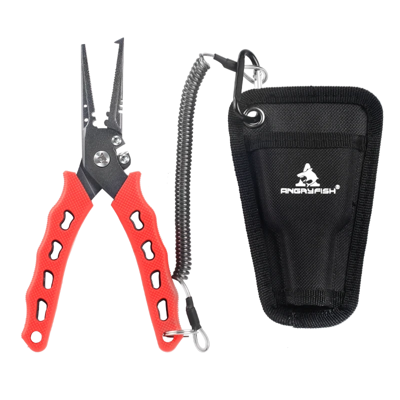 怒鱼【高端路亚钳】全钢精铸钓鱼钳多功能路亚钳PE鱼线剪路亚装备