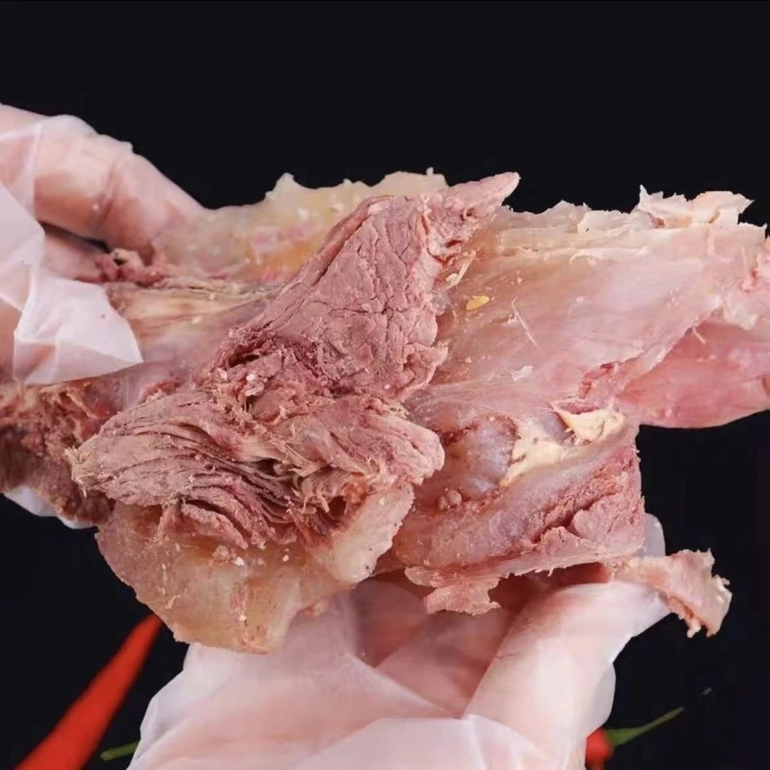 国产小黄牛 新鲜现煮 原味大块牛拆骨肉筋