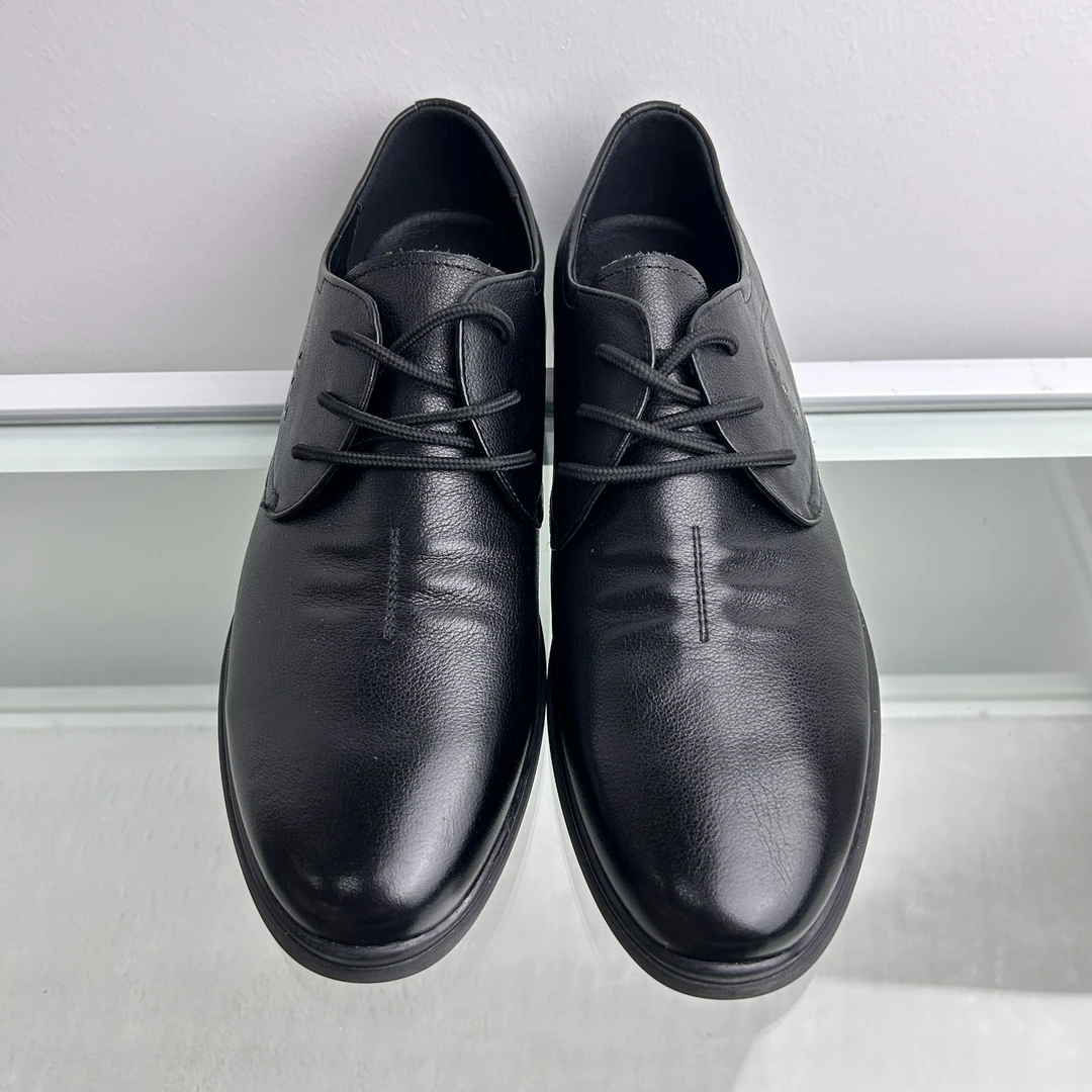 【清库】男士头层牛皮皮鞋软皮软面透气商务风经典款3D060L