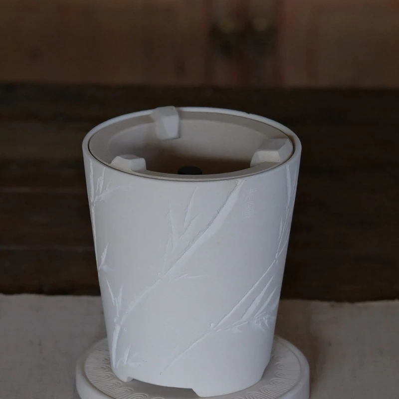 隐竹 陶泥海堂炉(直径12.8cm高度14.3cm)