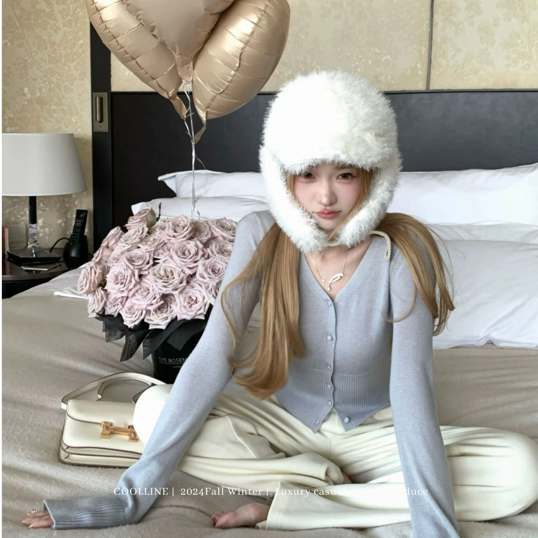 COOLLINE林子熙 “人生挚爱打底” 4色百搭温柔显瘦针织开衫