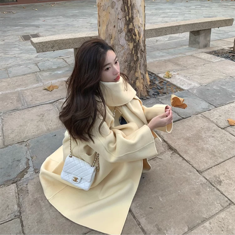 E COOLLINE 21F/W 林子熙 封存美貌 双面呢大衣