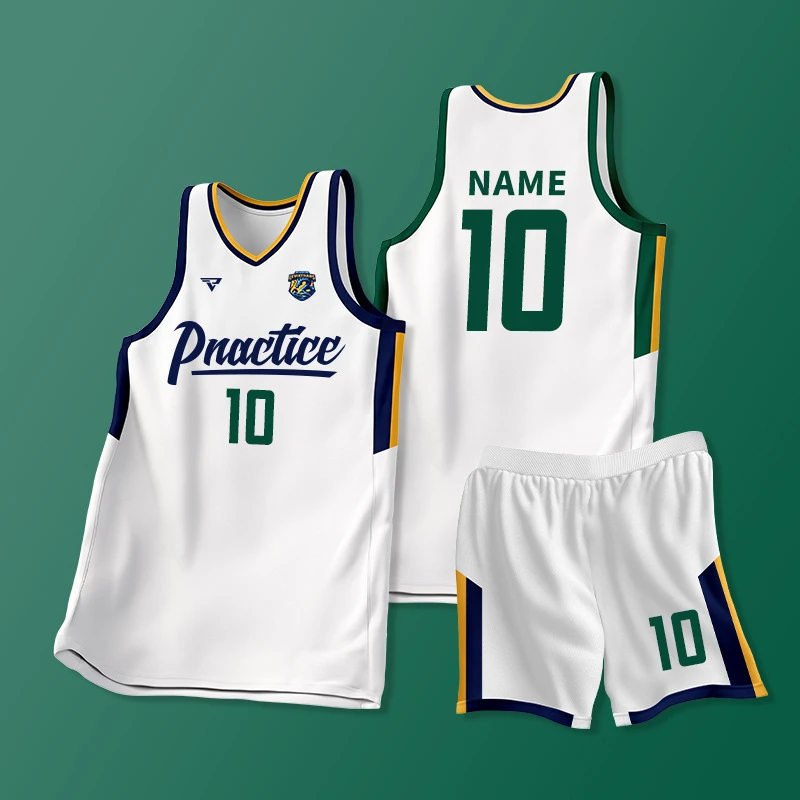 篮球服美式套装定制男大学生比赛训练队服夏季运动背心篮球衣印号