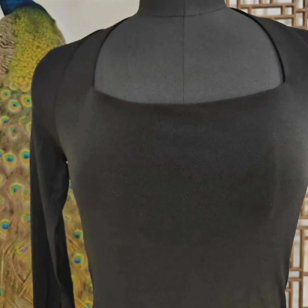 凤来兮私人定制黑色长袖打底衫等太阳