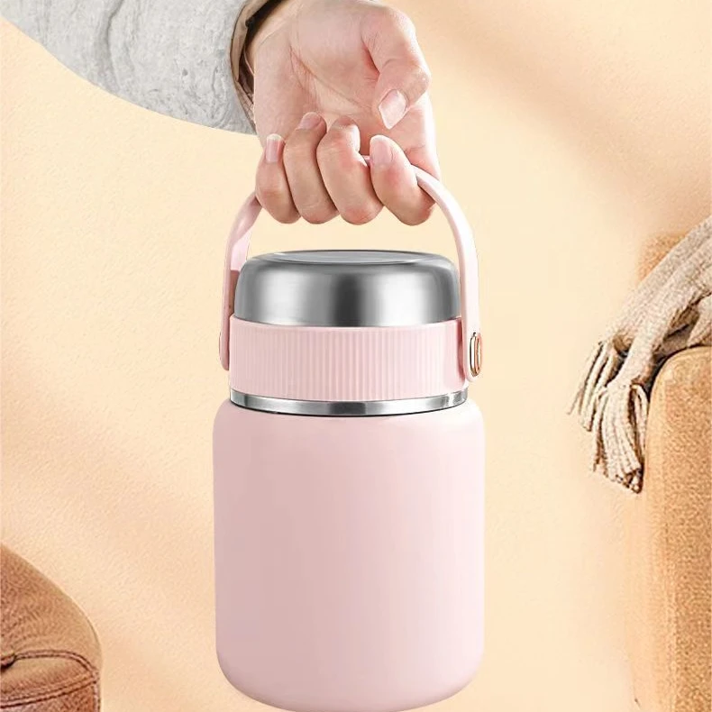 上班族316不锈钢焖烧杯大容量保温杯便携汤壶学生饭盒煮粥闷烧杯