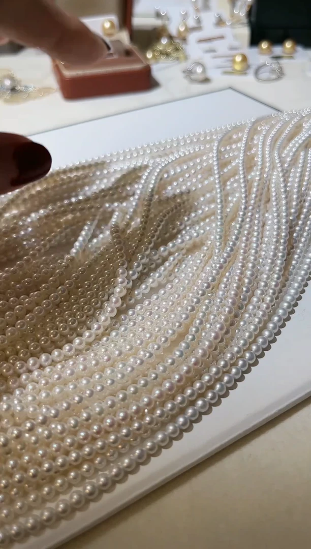 【闪购商品】淡水珍珠hh银S925镶嵌baby珠项链3多样性发一