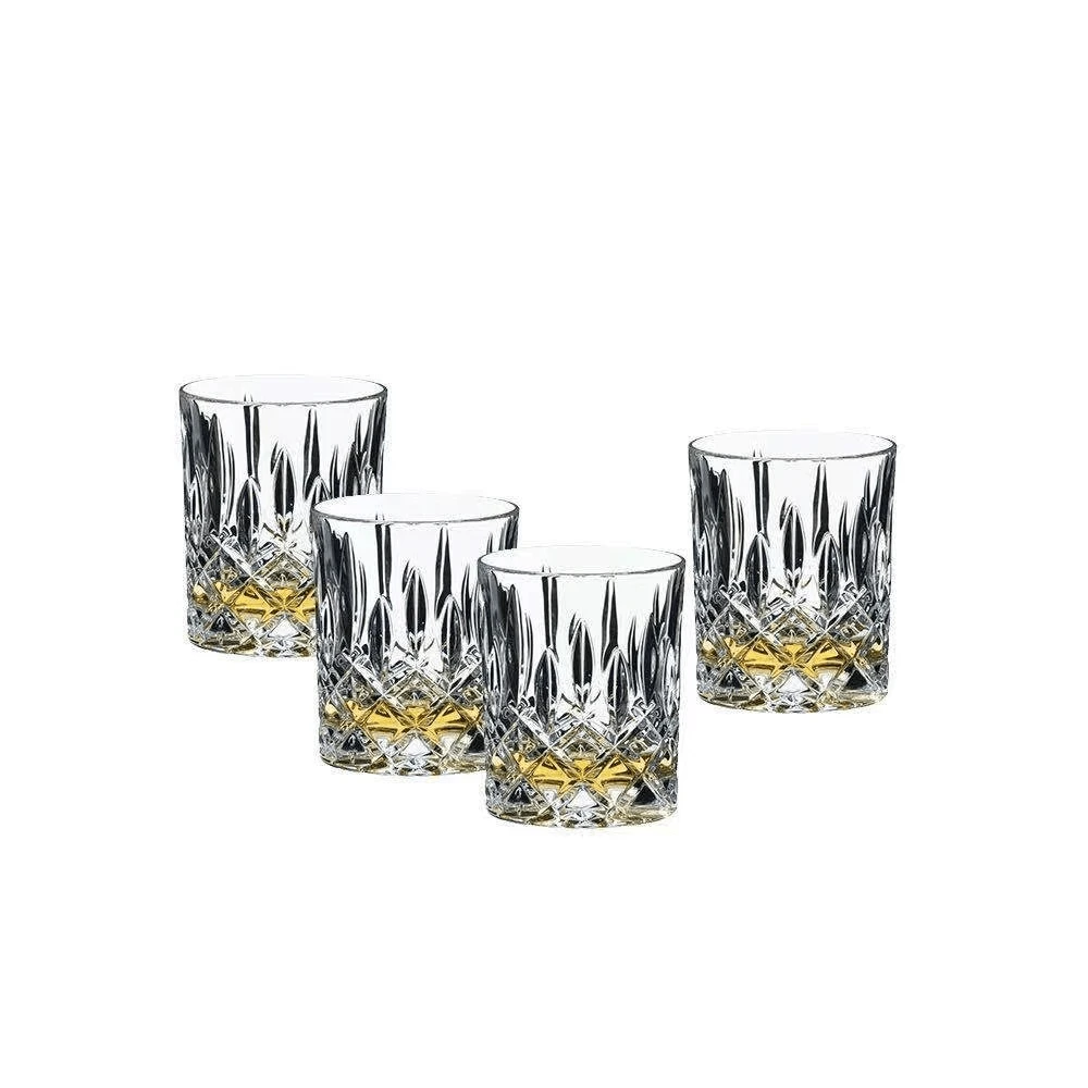 奥地利进口RIEDEL水晶玻璃威士忌杯四件套欧式水晶杯洋酒杯酒杯