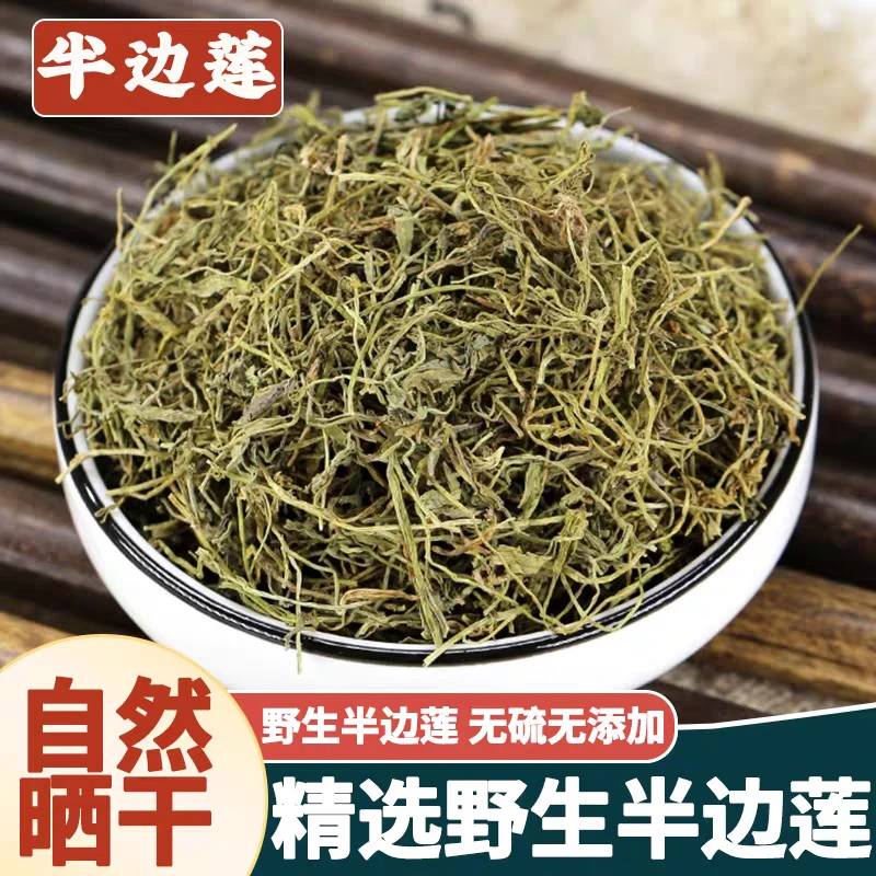 【半边莲】精选正宗道地无硫新货半边莲搭配枸杞泡水泡茶喝滋补养生
