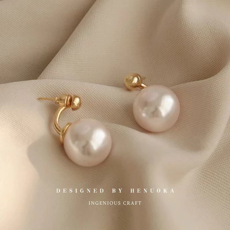 【신상품专属】小众设计独特高级感大气耳坠EH00003