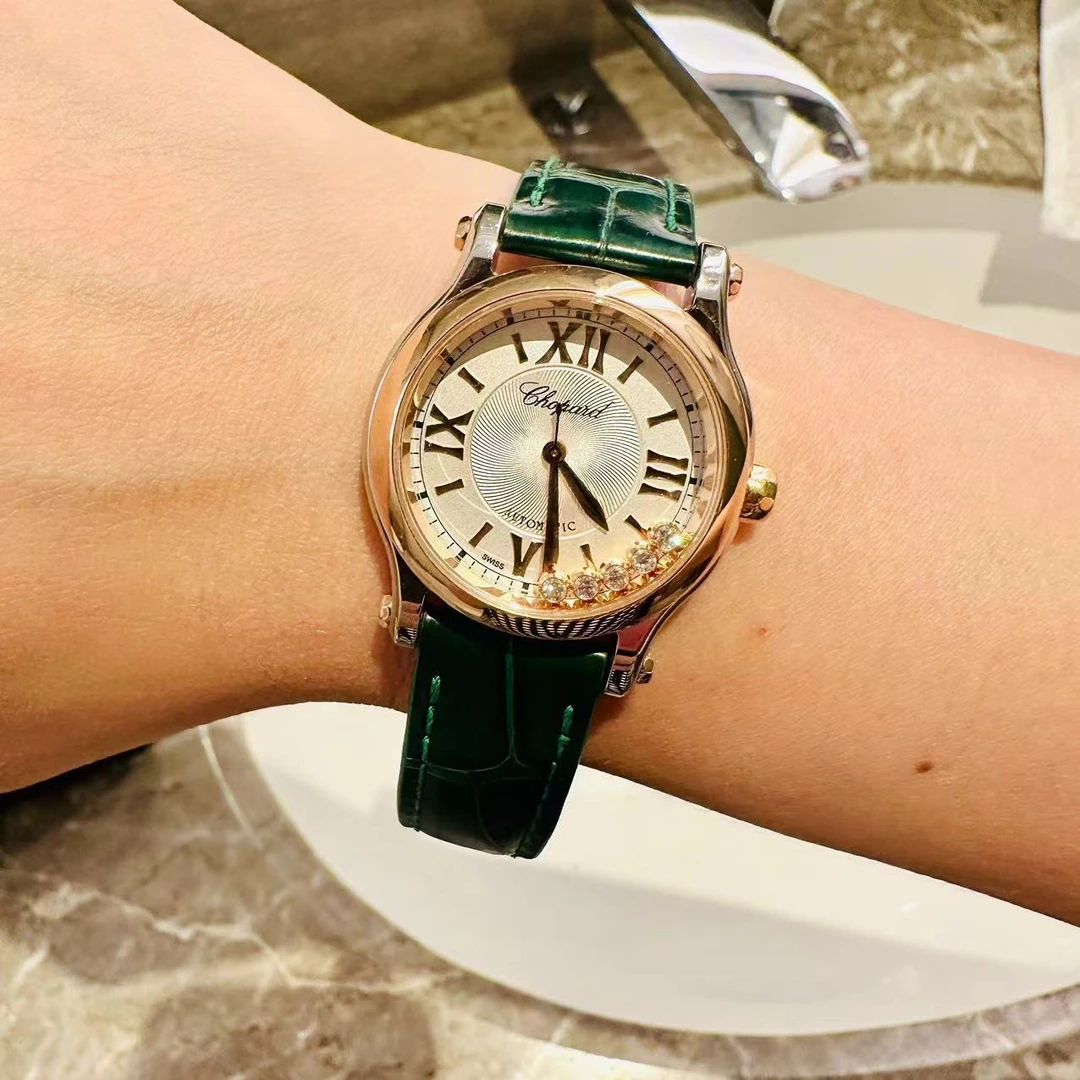 95新 Chopard/萧邦 自动机械,30毫米,间金/240818008