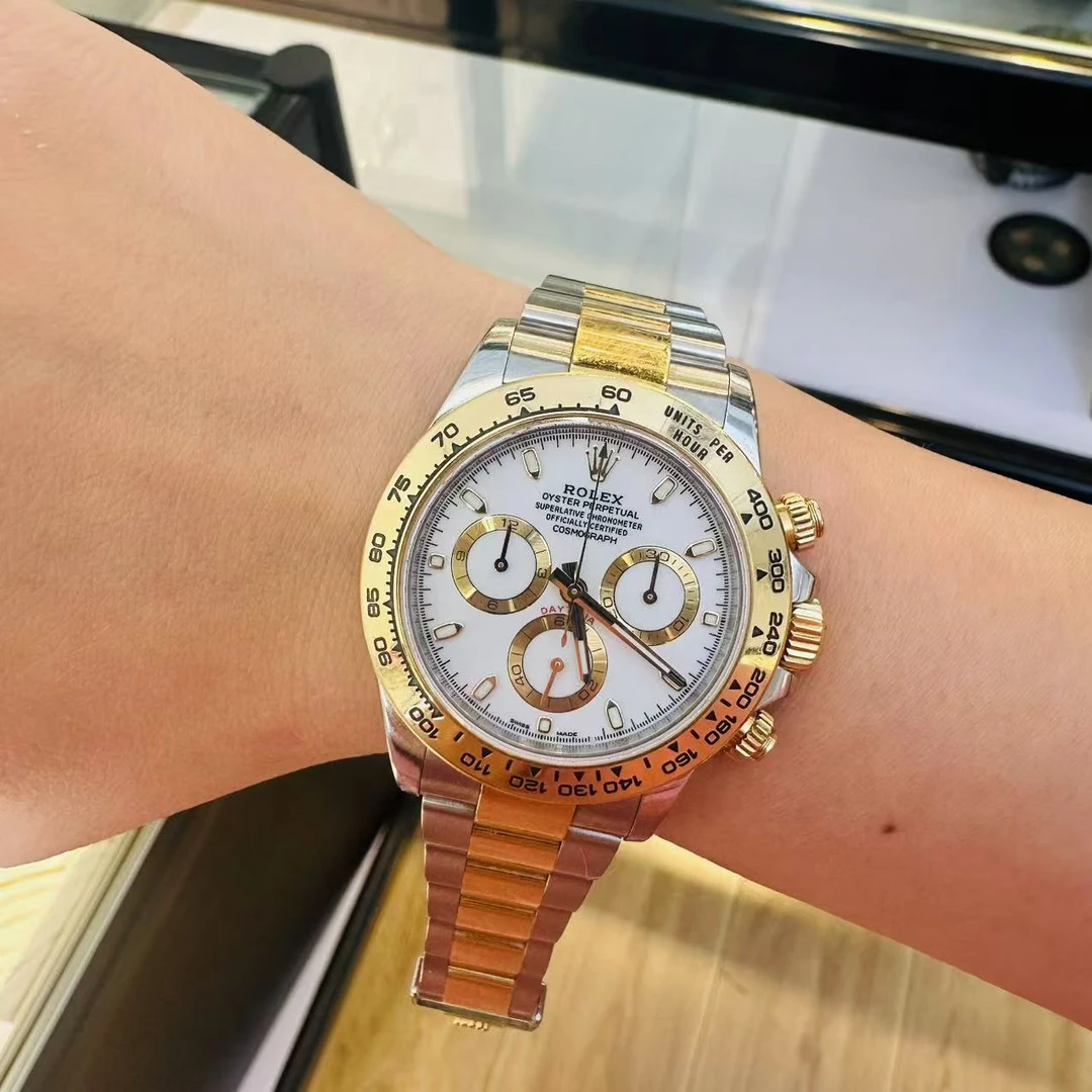 95新 Rolex/劳力士 自动机械,40毫米,间金,241210001