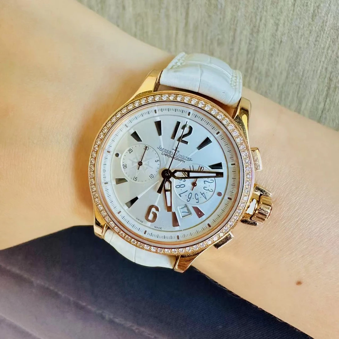 95新 Jaeger-LeCoultre/积家 石英,36.8毫米,玫瑰金/240717001