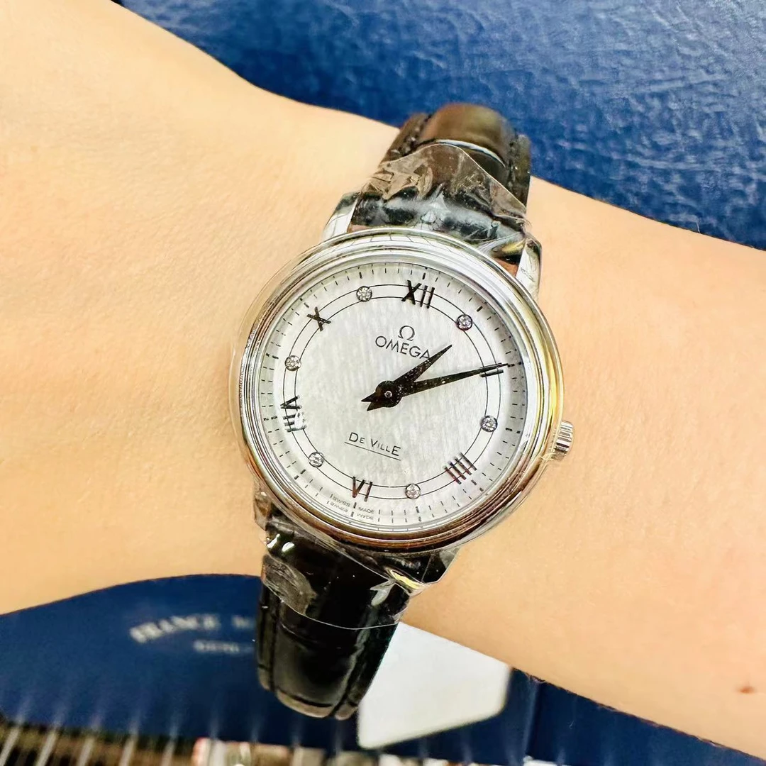 95新 Omega/欧米茄 石英,27.4毫米/精钢/240604018