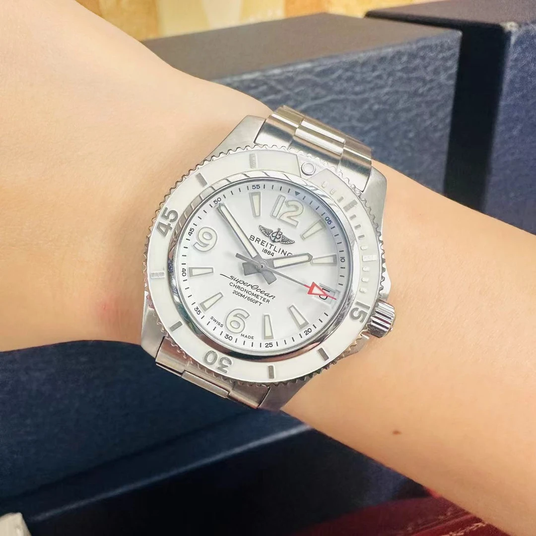 95新 BREITLING/百年灵 自动机械,36毫米,精钢/240724007