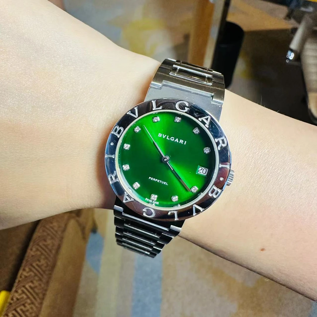 95新 BVLGARI/宝格丽 石英,33mm/精钢/240624017