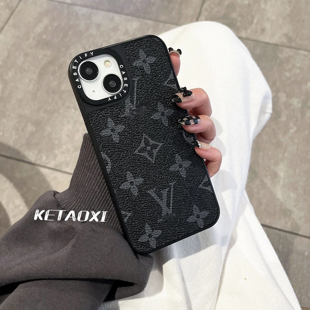 【苹果】高端简约潮牌新款轻奢高级感皮质适用于iphone15promax