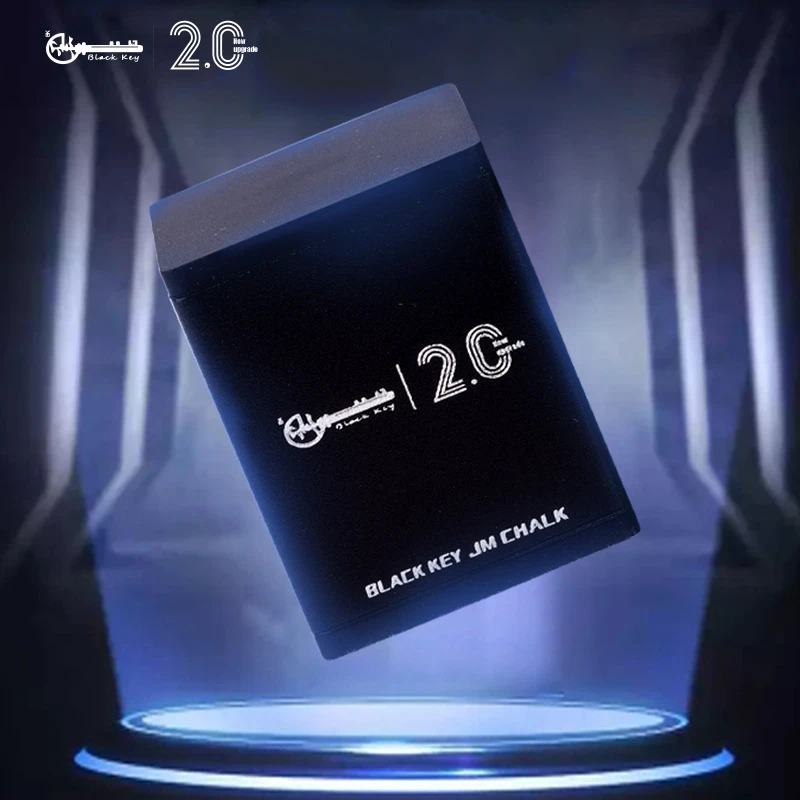 BLACK KEY/黑钥匙新款台球巧粉巧克台球配件粉质细腻中性巧粉干性