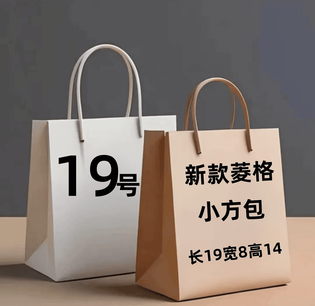 19 号（H）菱格链条单肩6158#