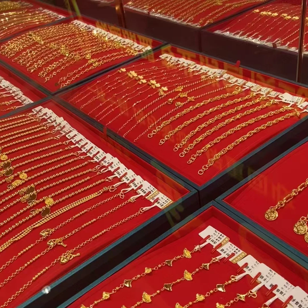 足银手镯 999足  金包纯银首饰爆款经典款式多多差价补拍不退换