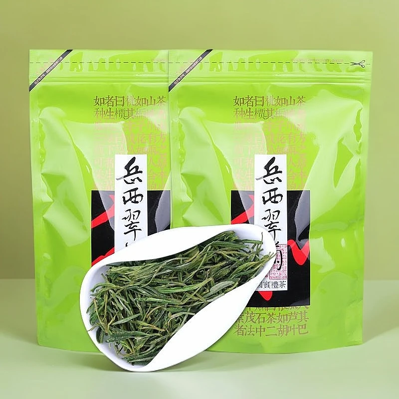 徽芽茶叶绿茶2025新茶岳西翠兰雨后500g高山清香翠绿好茶耐冲泡