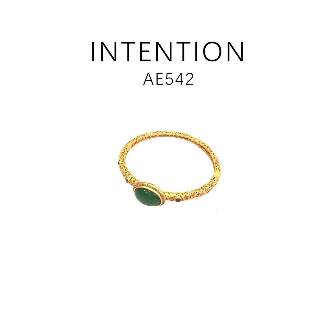 铜合金手镯 新中式复古百搭手镯~AE542