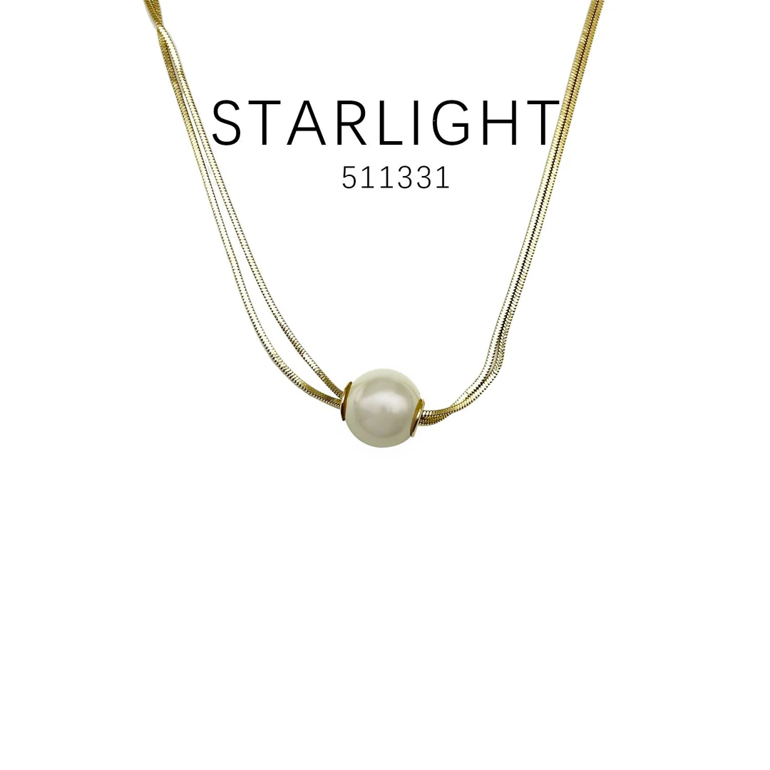 铜合金项链 时尚经典简约气质百搭优雅项链~511331