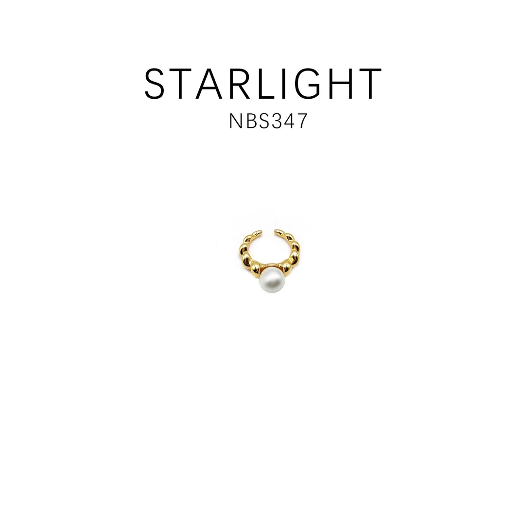 铜合金戒指 设计款百搭简约经典时尚戒指(10mm)~NBS347