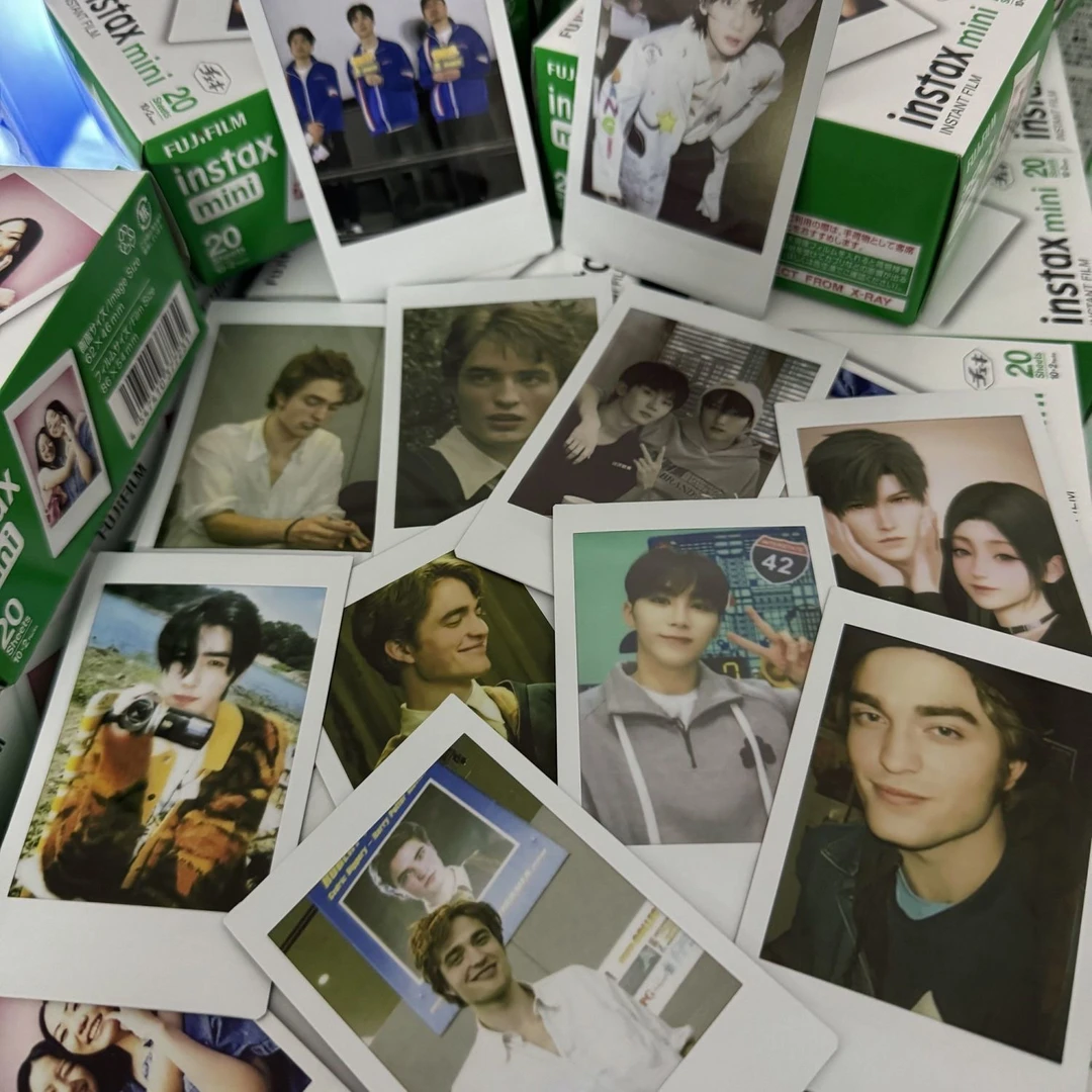 白边三寸拍立得爱豆明星周边相片打印情侣冲印