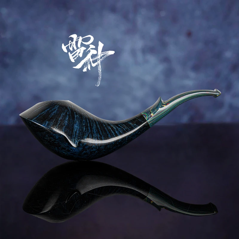 石楠木手工烟斗自由式鲸鱼斗便携直式