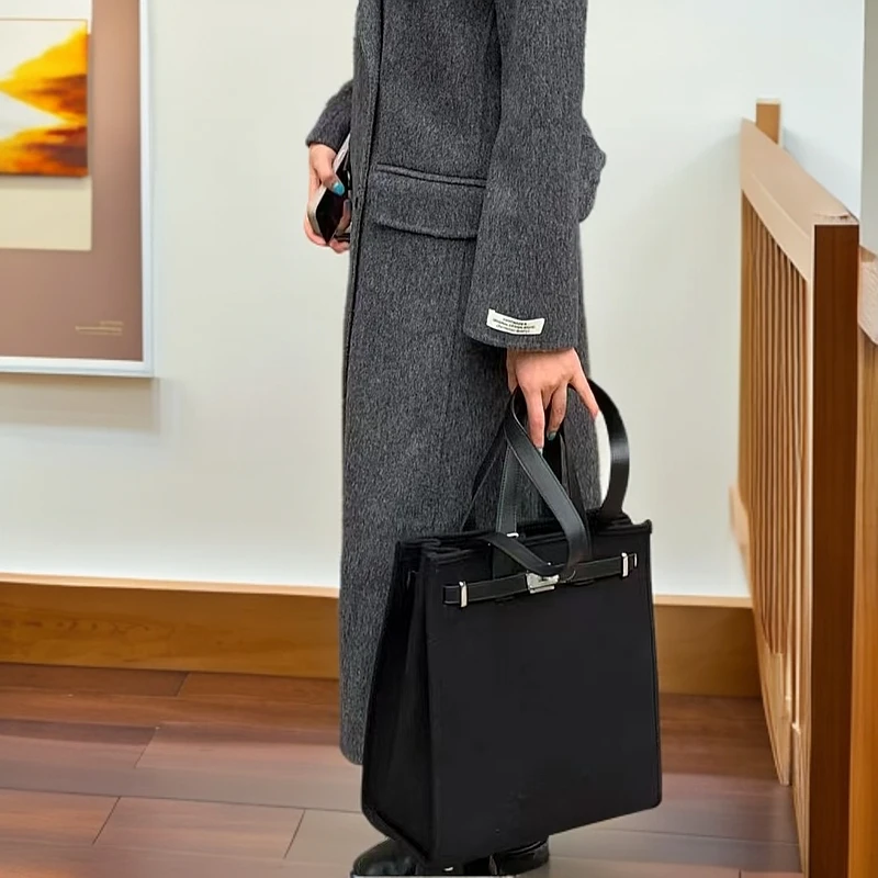 【大老板专属】2024新款帆布托特包女大容量高级感小众设计时尚简约