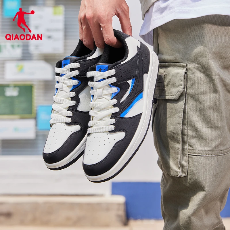 中国乔丹男女同款板鞋2024新款鞋子黑白熊猫鞋运动鞋休闲鞋平板鞋